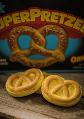 Snack Time In the Bath - Pretzels