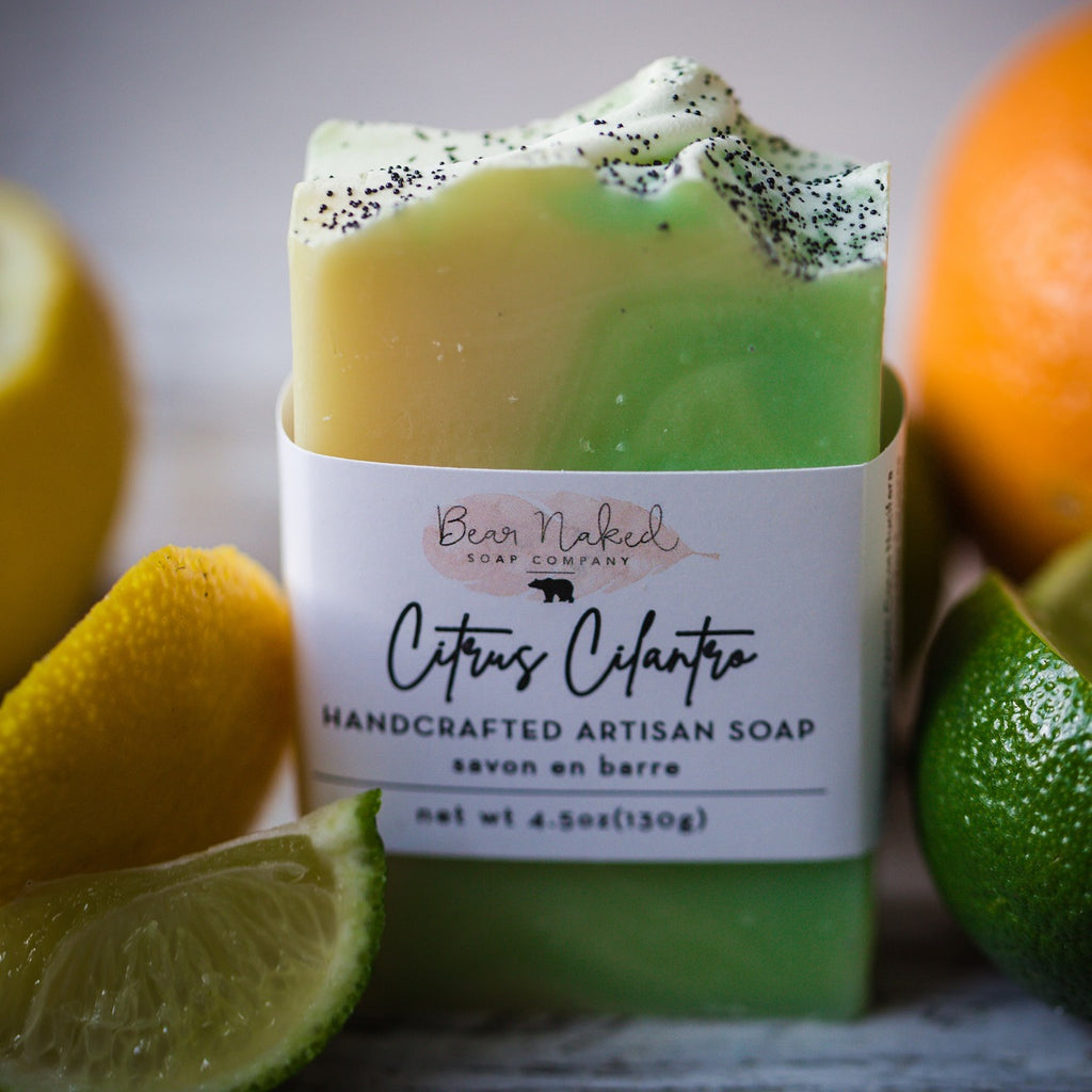 Citrus Cilantro Bar Soap