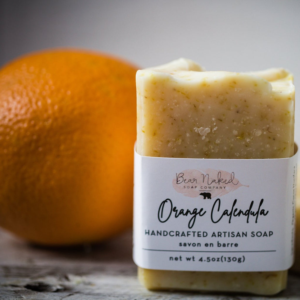 Orange Calendula Bar Soap